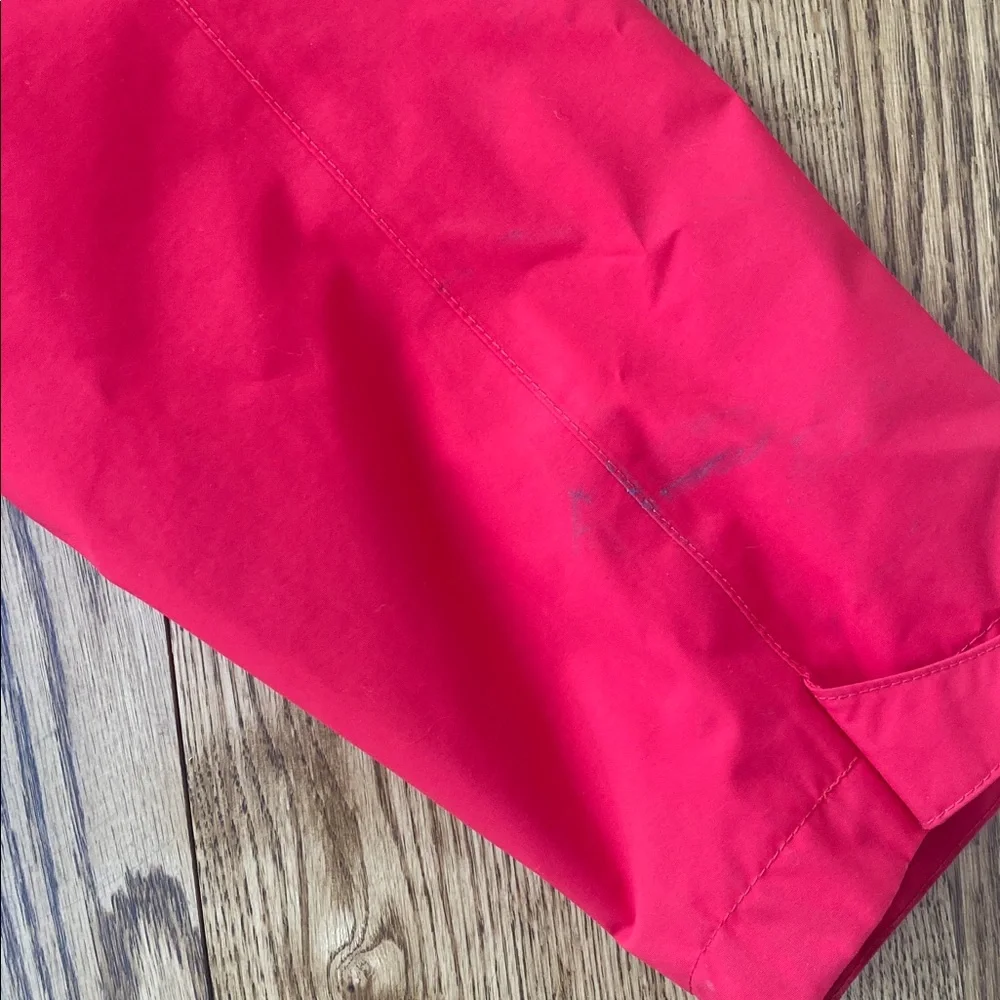 The North Face Mens XL jacket red dry vent windbreaker rain jacket granola